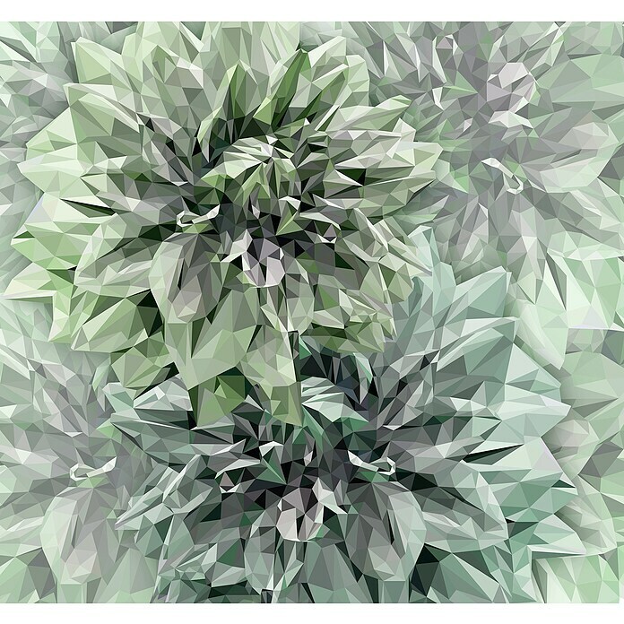 Komar Fototapete Emerald Flowers 