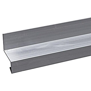 Lekdorpel Aluminium (Aluminium, 200 x 6 x 3,4 cm, Dikte: 1,5 mm)