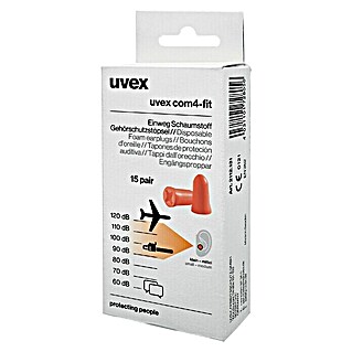 Uvex Gehörschutzstöpsel com4-fit (15 Stk., M)